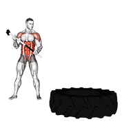Animated demonstration of the sledge hammer